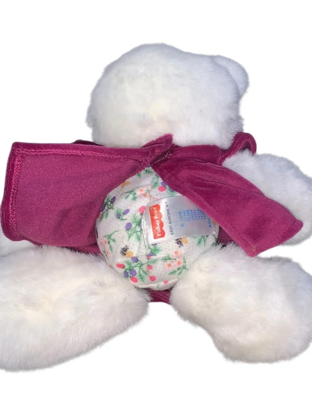 Fisher Price Briarberry Collection BerryBeth Bear Vintage Plush 1998 9.5